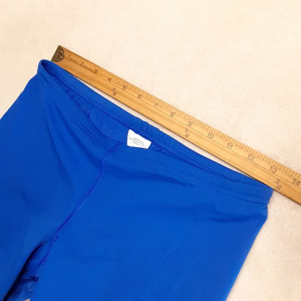 Speedo Mens Endurance Solid Jammer Short 32 Blue Chlorine Resistant 10